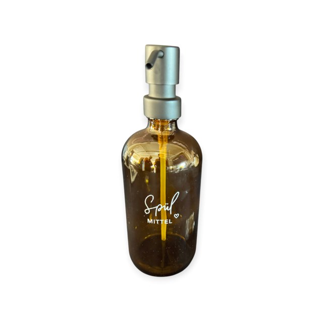 Eulenschnitt zeepdispenser Spülmittel, bruinglas 500 ml